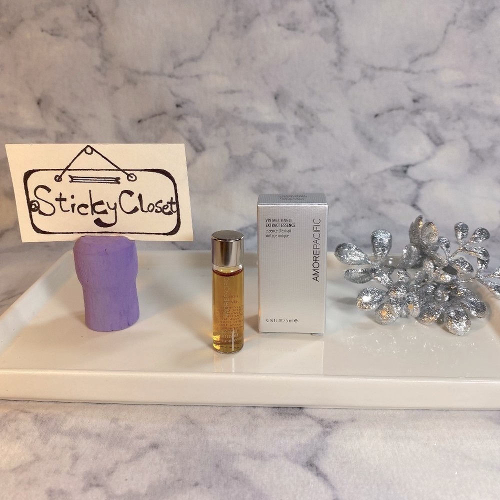 Amore Pacific Skincare,Vintage Single Extract Essence-Mini 5ml,0.16oz-BOXED-NEW